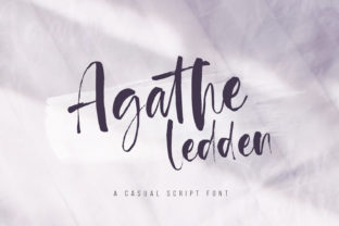 Agathe Ledden Font for Creative Projects
