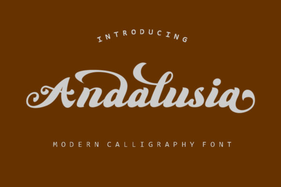 Anadalusia: A Retro Font for Modern Campaigns