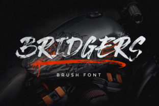 Bridgers Brush Font