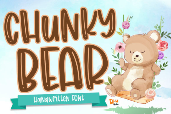 Chunky Bear Font for Creative Campaigns