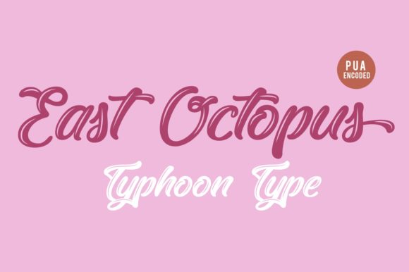 East Octopus Font for Business Branding