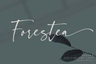 Forestea: A Modern Script Font