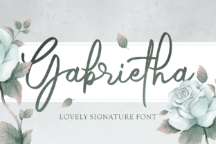 Gabrietha Font for Web Design