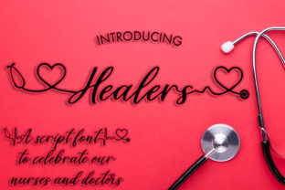 Healers Font for Editorial Design
