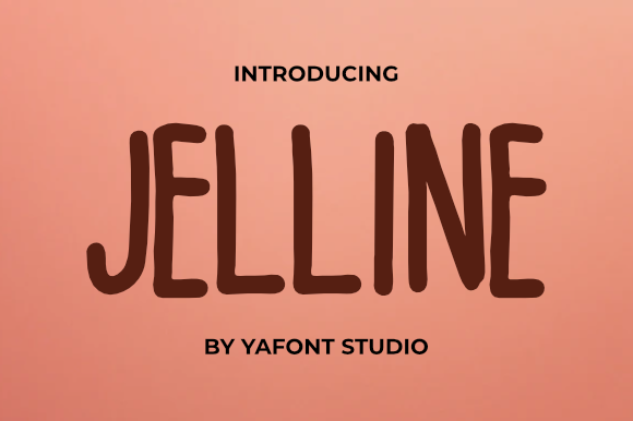 Jelline: A Handwritten Font for Elegant Design