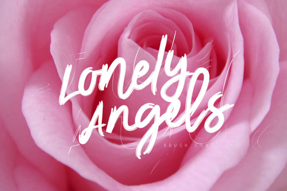 Lonely Angels Font for Business Branding