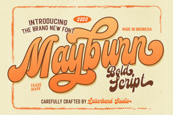 Mayburn Font for Web Design