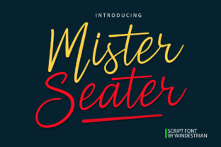 Mister Seater: A Font That Speaks Volumes