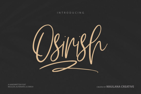 Osirish Font: Free Download for Designers