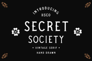 Secret Society Font Review
