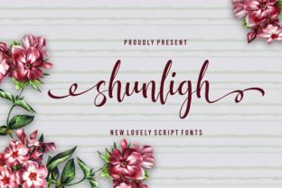 Shunligh Font for Editorial Design