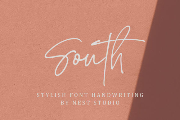 South: A Calligraphy Font for Elegant Design