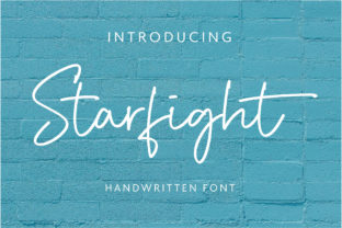Starfight Font for Creative Design