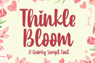 Thinkle Bloom Font for Elegant Design