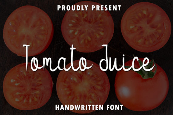 Tomato Juice Font for Web Design