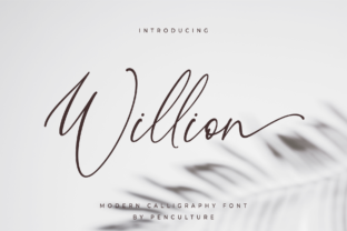 Willion Font: Elegant Script for Creative Makers