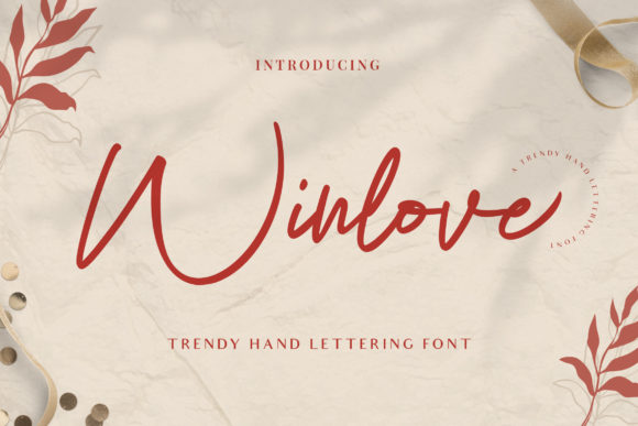 Winlove Font for Web Design